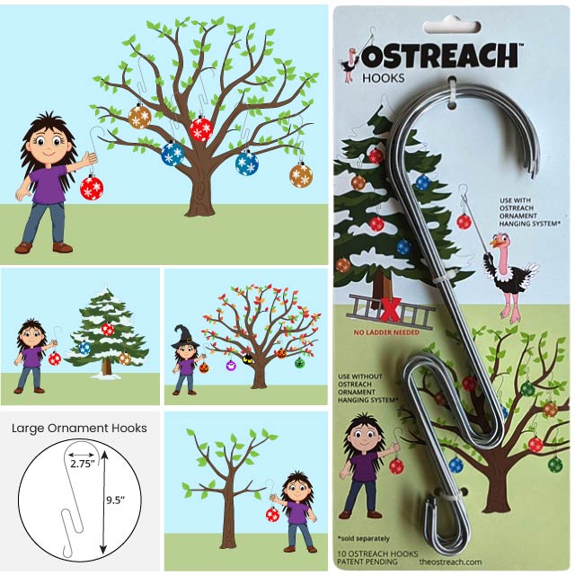 Large Ornament Hooks Ostreach