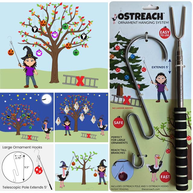 Halloween Ornament Hanging